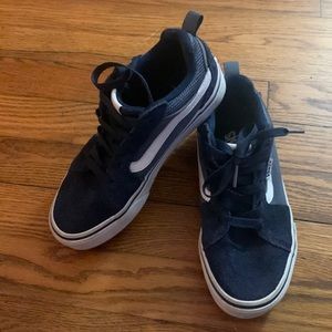 Vans off the wall Old Skool skateboard unisex tennis shoes LN  SZ 3 suede/canvas